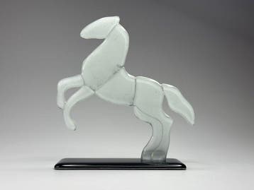 Studio Habrat - Maciej Habrat - Figuur - White Horse - Glas