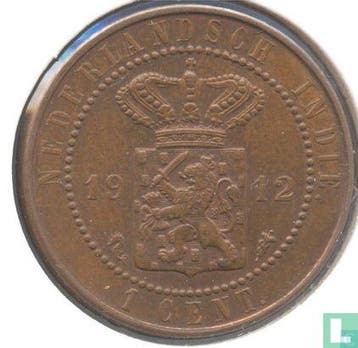 Nederlands-Indië 1 cent 1912, Verzenden, Losse munt