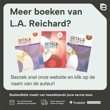 Getal en Ruimte 2 Vwo A/C - L.A. Reichard 9789011098879, Verzenden, Zo goed als nieuw, L.A. Reichard