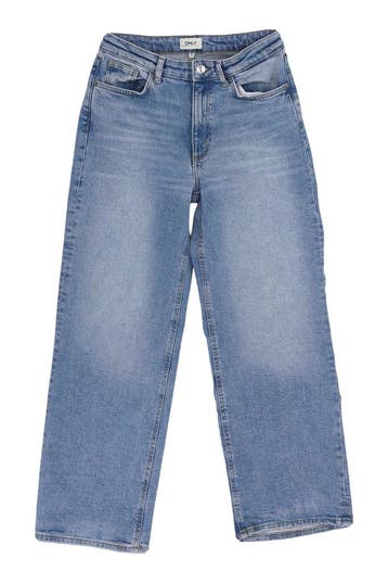Only Broek in maat W29 L34 Blauw, Kleding | Dames, Truien en Vesten, Only, Verzenden, Gedragen, Blauw