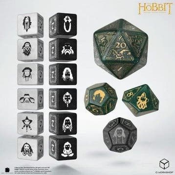 (Pre-order) The Hobbit TCG Dice Set of 16 Verdant Grove, Verzenden, Zo goed als nieuw