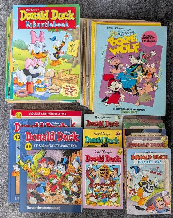 Donald Duck, Kleine Boze Wolf e.a. - Divers assorti - 44, Verzamelen, Disney