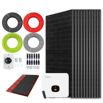 Zonnepanelen pakket voor schuindak - 6.9 kW - 16x 430wp, Ophalen of Verzenden, Nieuw