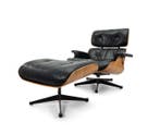 Vitra - Charles & Ray Eames - Loungestoel met voetenbank -