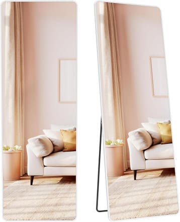 Staande spiegel - 160 cm hoog - volledige lengte spiegel -, Verzenden, Nieuw
