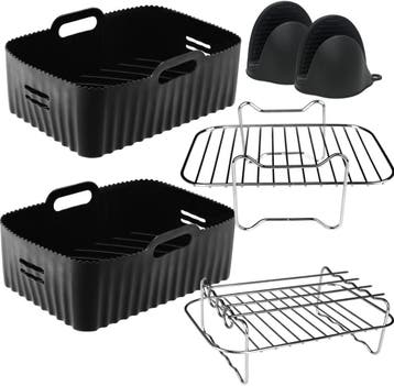 Siliconen Bakvorm Airfryer Set | Laatste Stuk!, Ophalen of Verzenden, Nieuw
