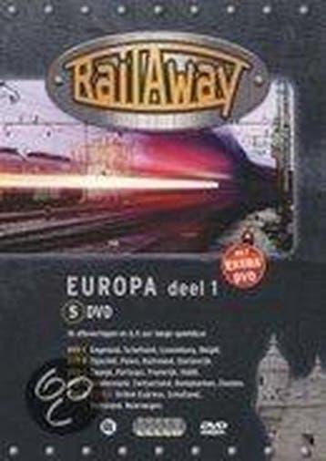 Rail Away Europa Box - Deel 01 - DVD, Cd's en Dvd's, Verzenden, Nieuw in verpakking