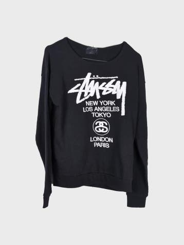 Stussy Sweatshirts Heren maat  Zwart, Zwart, Stussy, Overige maten, Ophalen of Verzenden