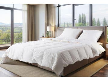 H&Q Luxury Down Duvet - Dekbed - 85% eendendons - 240 x 220, Verzenden, Nieuw