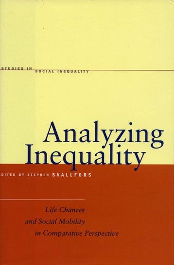 Analyzing Inequality 9780804750967, Verzenden, Zo goed als nieuw