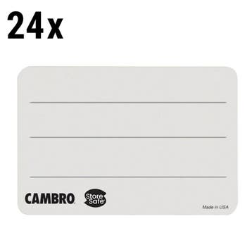 GGM Gastro | (24 stuks) CAMBRO | StoreSafe® Rotatielabels -, Verzenden, Nieuw in verpakking