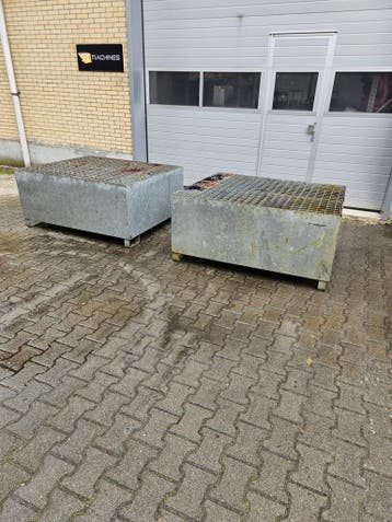 Opvangbak lekbak milieubak olie opvangbak 975 liter, Nieuw