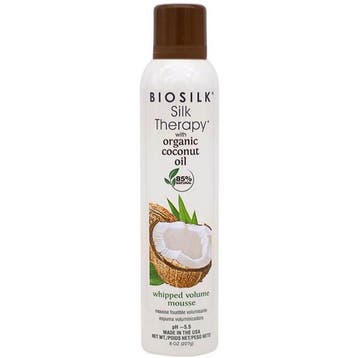 Biosilk  Silk Therapy Coconut Oil Volume Mousse  237 gr, Verzenden, Nieuw