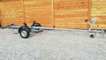 Nieuwe 750 kg trailers tot 6 meter nergens goedkoper, Minder dan 1500 kg, Overige typen, Nieuw, Minder dan 6 meter
