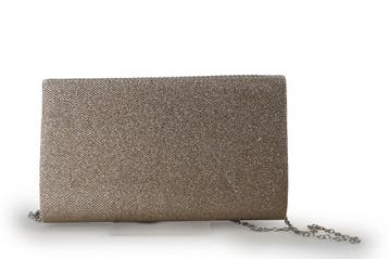 Manfield Clutch Goud, Sieraden, Tassen en Uiterlijk, Verzenden, Zo goed als nieuw