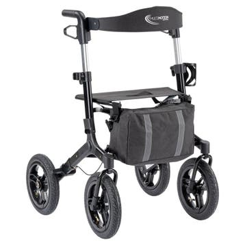 MultiMotion Outdoor rollator - Zwart, Ophalen of Verzenden, Nieuw