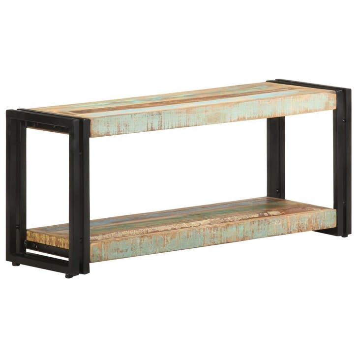 vidaXL Tv-meubel 90x30x40 cm massief gerecycled hout, Huis en Inrichting, Kasten | Televisiemeubels, 25 tot 50 cm, Nieuw, Overige houtsoorten