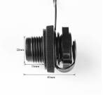 Ventiel set 2 stuks Boston valve voor kajak boot luchtbed, Verzenden, Nieuw