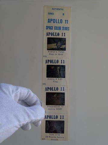 Vintage NASA-fotoverzameling Apollo 11-missie - vier