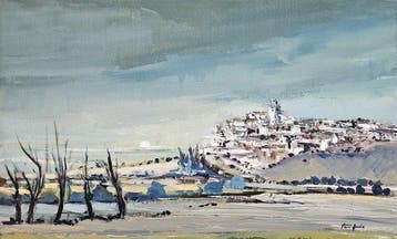 Post-Impressionist School (XX) - NO RESERVE - White Village
