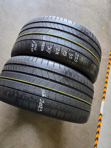 255/35/19 96Y MO PIRELLI ZOMERBANDEN 5,7MM PROFIEL 2X, Auto-onderdelen, Banden en Velgen, Gebruikt, 255 mm, Band(en), Personenwagen