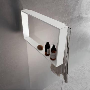 Planchet Novellini Kuadra voor Douchewand 40x60x12 cm Wit, Ophalen of Verzenden, Nieuw, Bad