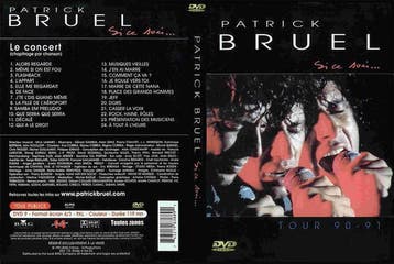 dvd - Patrick Bruel - Si Ce Soir... Tour 90 - 91, Verzenden, Zo goed als nieuw