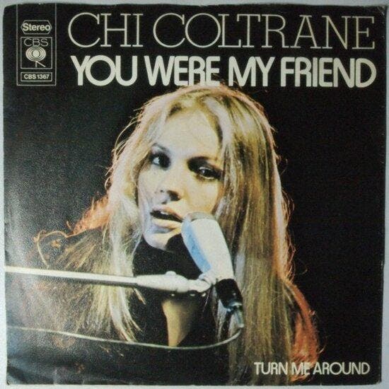 Chi Coltrane - You Were My Friend - Single, Cd's en Dvd's, Vinyl Singles, Verzenden