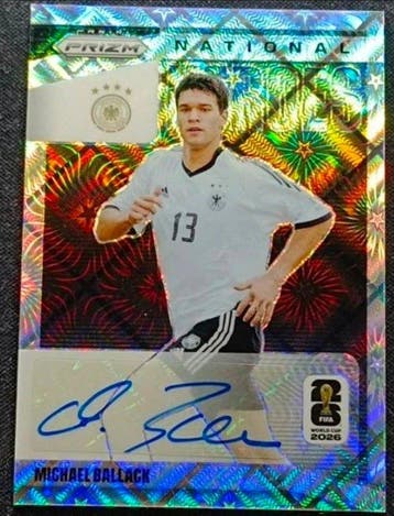 2026 Panini Prizm, National Heroes Michael Ballack NH-MB, Nieuw