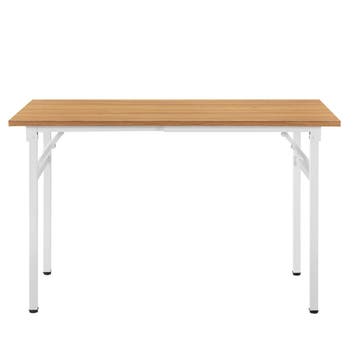 Eettafel bureau 120x60x75 - 76,4 cm opvouwbaar verstelbaar b, Verzenden, Nieuw