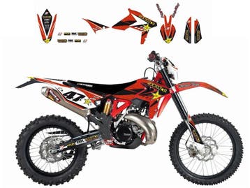 Blackbird Racing Stickerset Rockstar Beta RR 250 RR 300 RR 3, Motoren, Ophalen of Verzenden, Nieuw