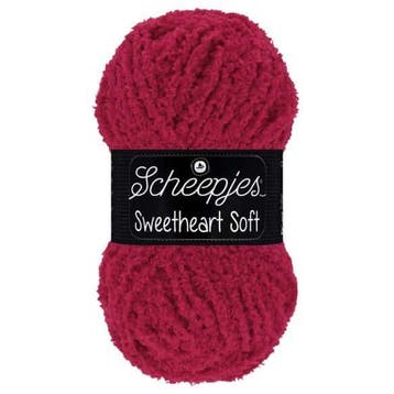 Scheepjes Sweetheart Soft 100g - 016 Rood, Verzenden, Nieuw