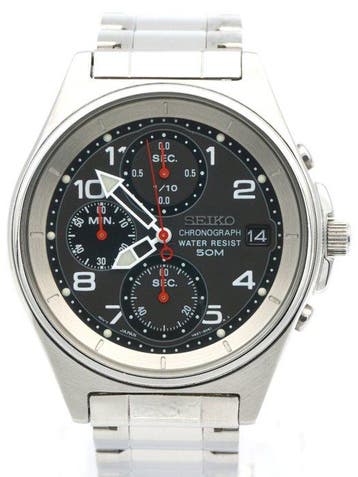 Seiko - Chronograph - Zonder minimumprijs - V657-9030 -