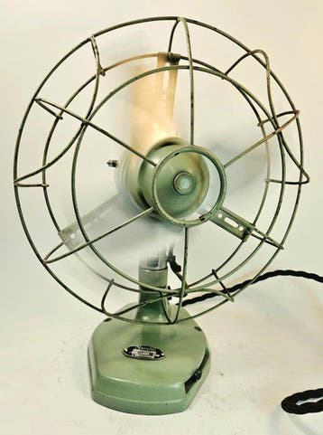 Elektrische ventilator - Metaal - Marelli Valchiria 025/A, Antiek en Kunst