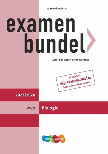 Examenbundel / vwo Biologie 2023/2024 - M.C.C. Gommers, Verzenden, Zo goed als nieuw, M.C.C. Gommers