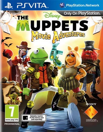 The Muppets Movie Adventure (PS Vita), Verzenden, Gebruikt