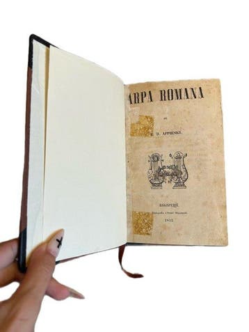K. D. Apichesko - ARPA ROMANA - 1852-1852
