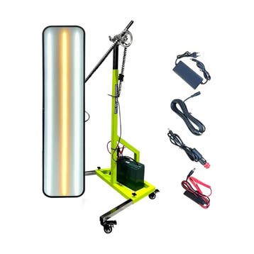 Riulpdr PDR-lamp uitdeuken 93 cm LED met verstelbaar statief, Auto diversen, Verzenden