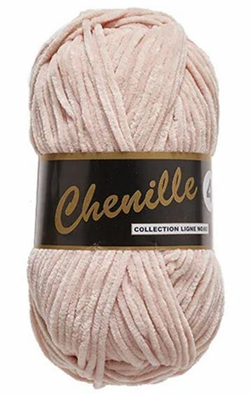 Lammy Yarns Chenille 4 - 218 Pastelroze - Fluweelzacht Gar, Ophalen of Verzenden, Nieuw