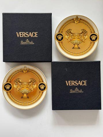 Rosenthal - Versace - Bord (2) - Teller flach 10 cm Prestige