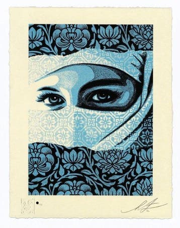 Shepard Fairey (OBEY) (1970) - Not A Terrorist
