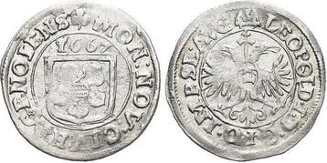 2 Kreuzer 1667 Hagenau-stadt (elsass), Verzenden