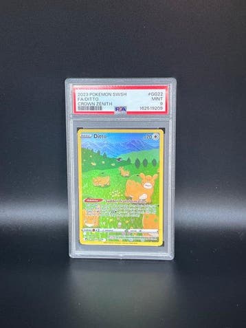 Pokémon - 1 Graded card - Ditto GG22 Full art - PSA 9 -, Nieuw