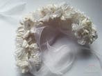 Haarcorsage Mulberry Wit polscorsage lint, Hobby en Vrije tijd, Knutselen, Ophalen of Verzenden, Nieuw