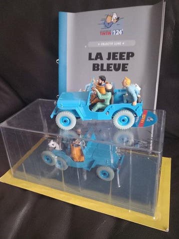 Tintin Hergé Moulinsart Jeep Bleue Objectif Lune 1/24éme -, Nieuw
