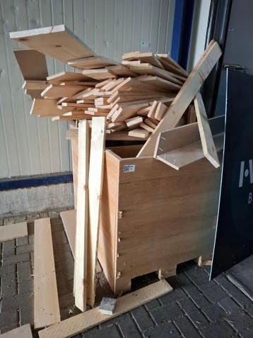 Partij brand/haard hout, Nieuw
