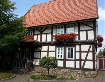 Vier uw vakantie in de harz in fraai vakwerkhuis!, Wasmachine, Dorp, Harz, In bos