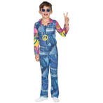 Hippie outfit jongen, Verzenden, Nieuw, Feestartikel