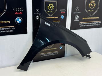 Peugeot 308 bj.2015 spatbord/voorscherm rechts voor zwart, Gebruikt, Voor, Peugeot, Spatbord