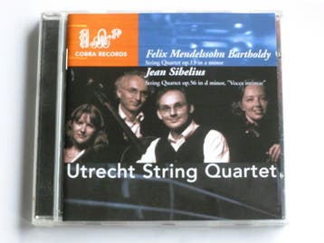 Utrecht String Quartet - Mendelssohn, Sibelius, Cd's en Dvd's, Cd's | Klassiek, Ophalen of Verzenden, Zo goed als nieuw